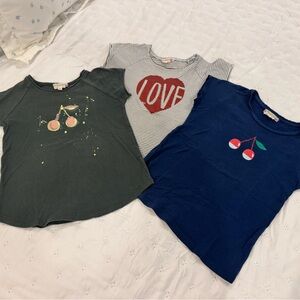 3 Bonpoint girls t-shirts